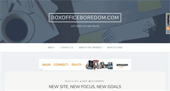 Desktop Screenshot of boxofficeboredom.com