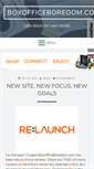 Mobile Screenshot of boxofficeboredom.com